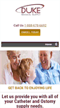 Mobile Screenshot of dukemedicalsupply.com